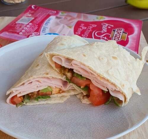 Tortilla z warzywami