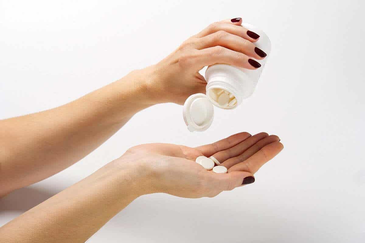 Butelka z tabletkami