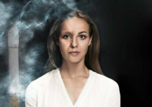 Zmarszczki na twarzy palacza