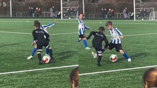Utalentowany Holender mylony z synem Messiego przypomina korzyści z piłki nożnej dla dzieci